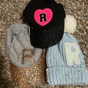 Justice hats set of 3